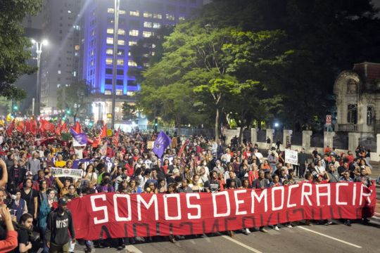 Thousands Of Brazilians Join Rallies To Condemn Congress Rioters