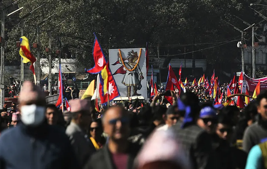 Thousands Rally In Nepal To Seek Restoration Of Monarchy