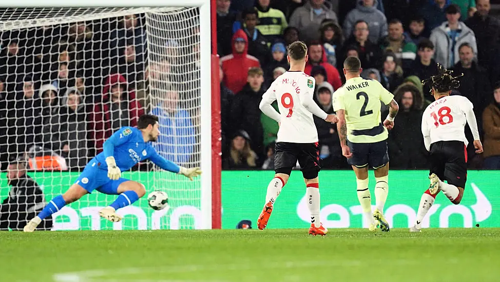 Manchester City Stunned By Southampton In Carabao Cup Quarter-Finals