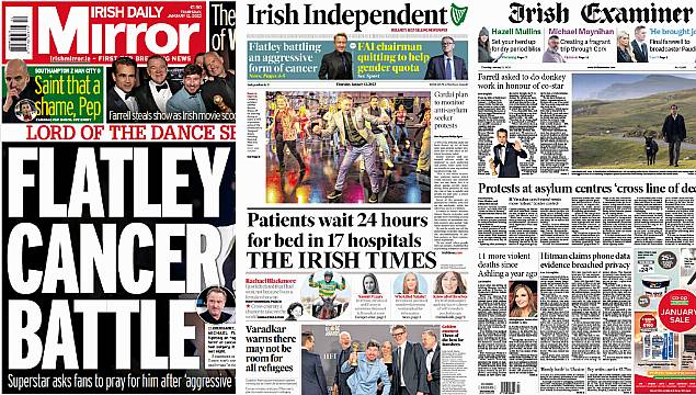 What The Papers Say: Thursday's Front Pages