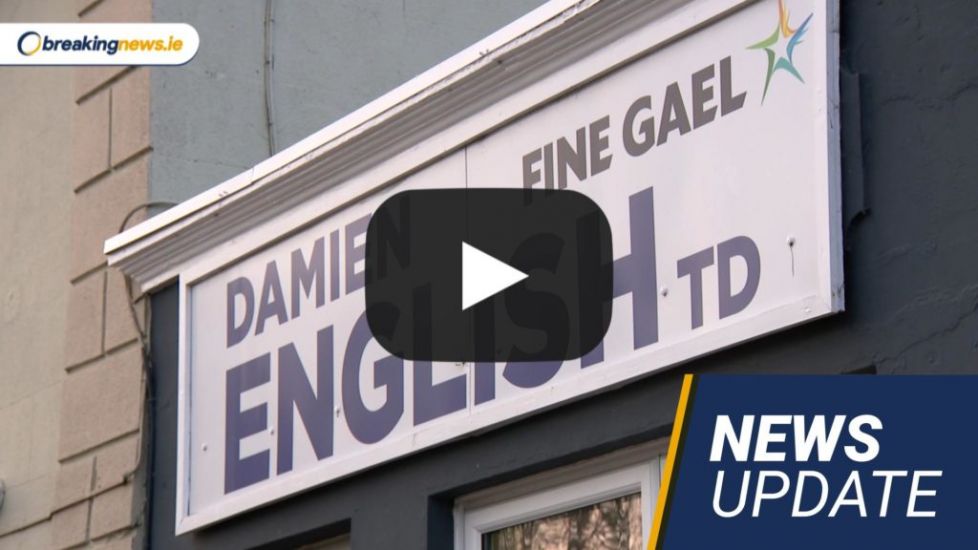 Video: Damien English Resigns As Junior Minister; Met Éireann Warns Of Strong Winds