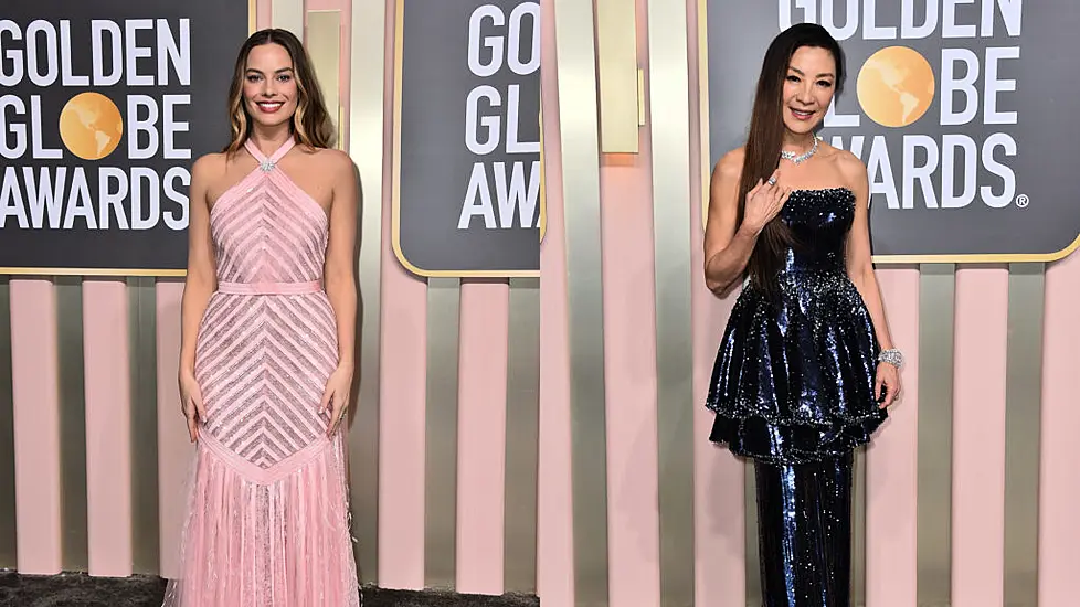 From Margot Robbie To Michelle Yeoh, All The Best Looks From The Golden Globes