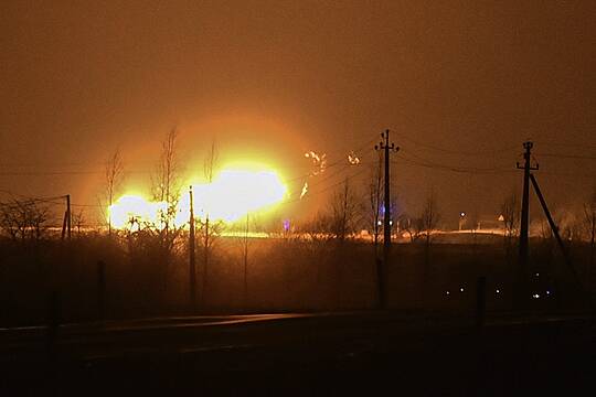 Lithuanian Gas Explosion Blamed On Technical Malfunction