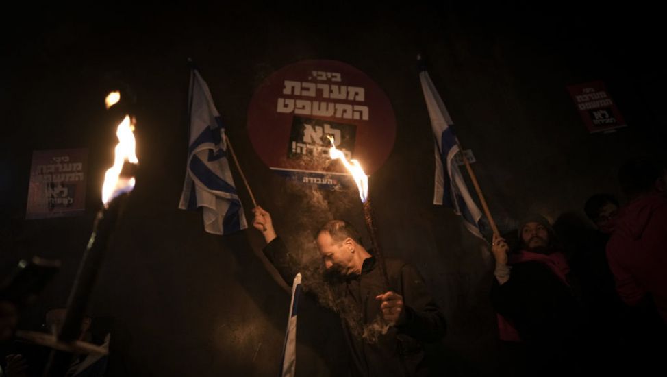 Tens Of Thousands Of Israelis Protest Against Benjamin Netanyahu’s Government