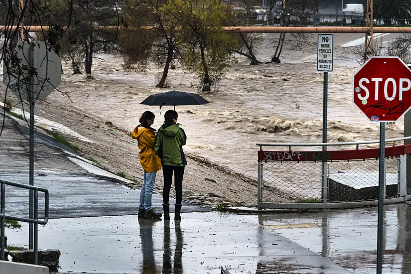 Storm-Battered California Gets More Wind, Rain And Snow