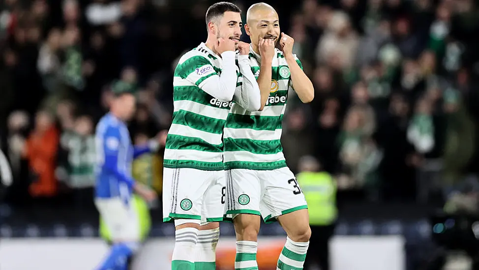 Daizen Maeda And Giorgos Giakoumakis On Target As Celtic Reach Viaplay Cup Final