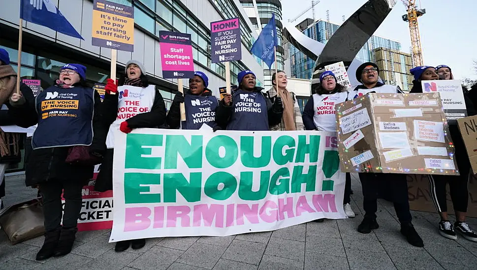 Nurses Threaten To Double Down As Nhs Strikes Reportedly Cause Uk Cabinet Rift