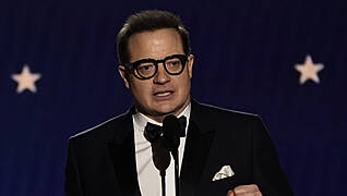 Tearful Brendan Fraser Hails Comeback From 'The Wilderness' Following Critic's Choice Win