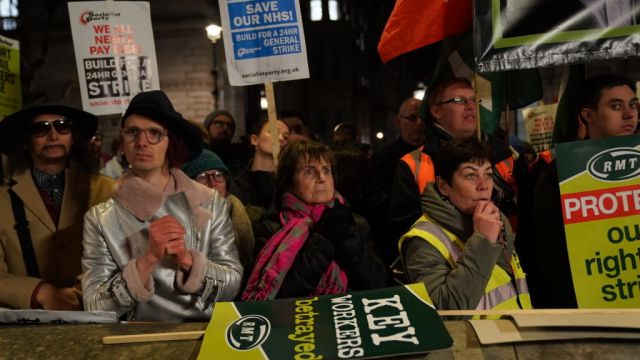 Anti-Strike Legislation Passes First Test But Wave Of Industrial Action Rolls On