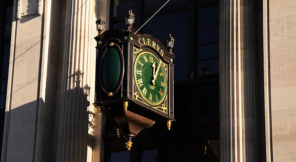 Restored Clerys Clock Unveiled On Dublin's O'connell Street