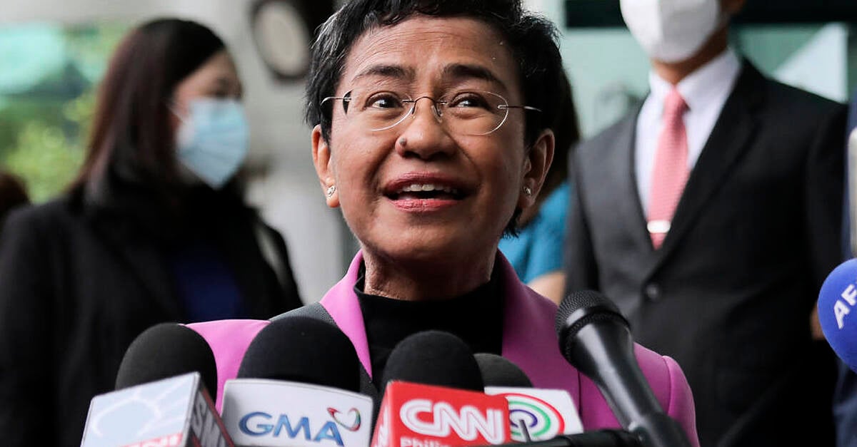 Nobel Peace Prize Winner Maria Ressa Cleared Of Tax Evasion In Philippines