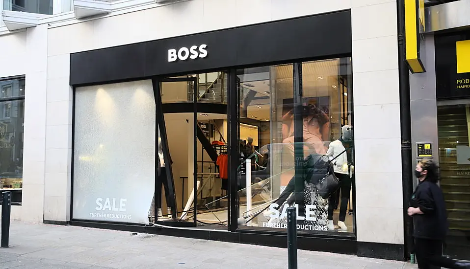 Man Charged Over Hugo Boss Shop Raid On Dublin's Grafton Street