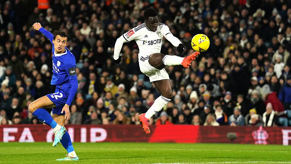 Willy Gnonto Shines As Leeds Hit Five Past Cardiff To Reach Fa Cup Fourth Round