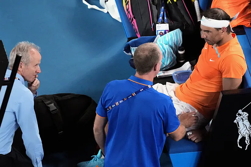 Rafael Nadal To Be Sidelined For At Least Six Weeks With Australian Open Injury