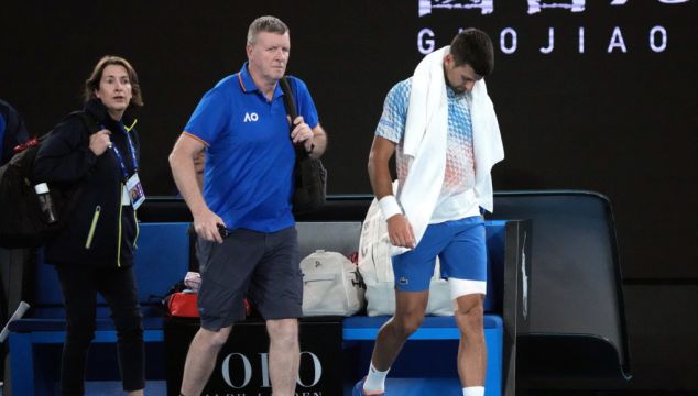 Novak Djokovic Limps Into Round Three In Melbourne As Injury Worries Remain