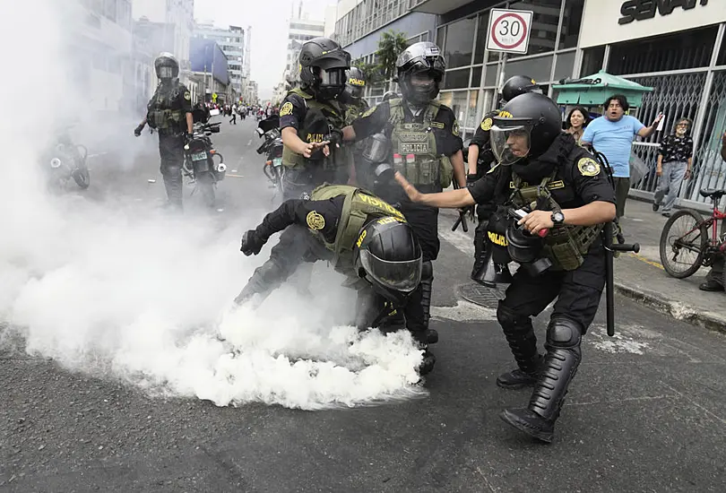 Protesters Stream Into Peru’s Capital Demanding Resignation Of President