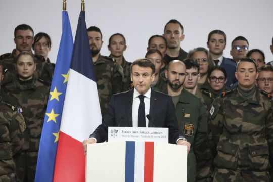 Macron Proposes Increased Military Spending Plan Until 2030