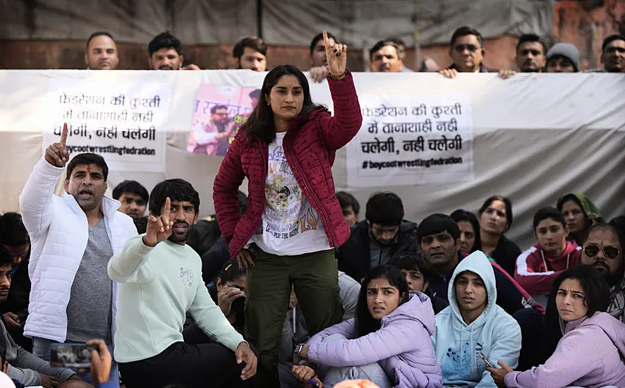 Indian Wrestlers End Protest Over Sexual Harassment Claims