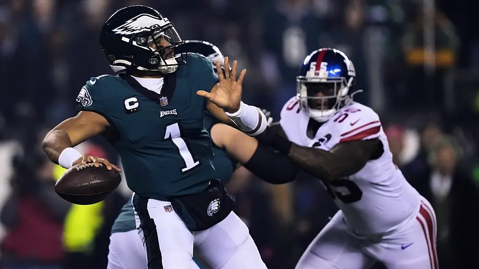 Philadelphia Eagles Crush New York Giants To Move Within One Game Of Super Bowl