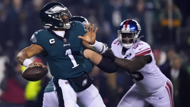 Philadelphia Eagles Crush New York Giants To Move Within One Game Of Super Bowl