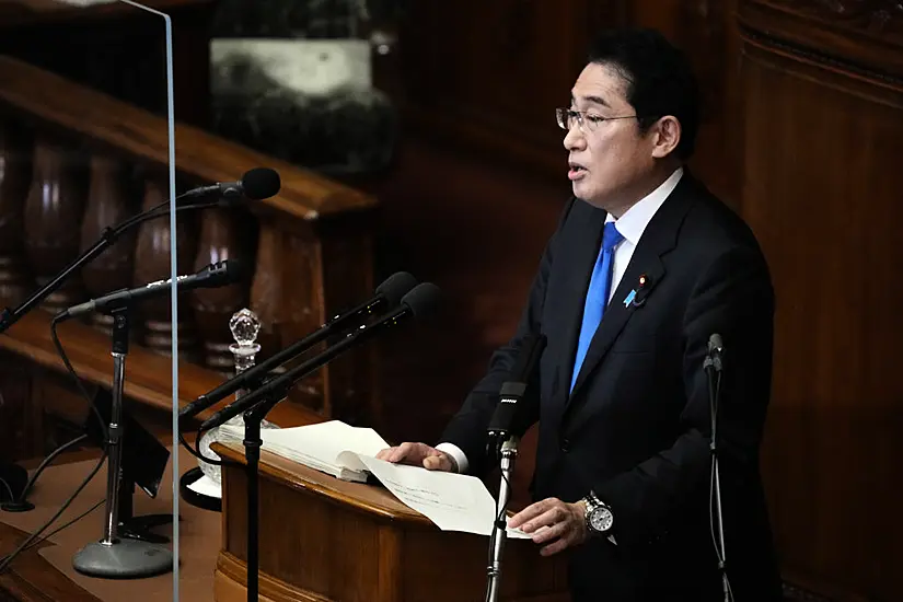 Japanese Pm Prioritises Arms Build-Up And Reversing Low Birth Rate