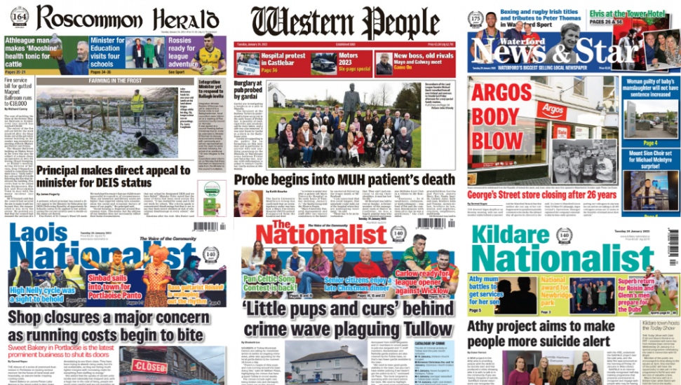 What The Local Papers Say: Probe Into Patient's Death, Shop Closures In The Midlands