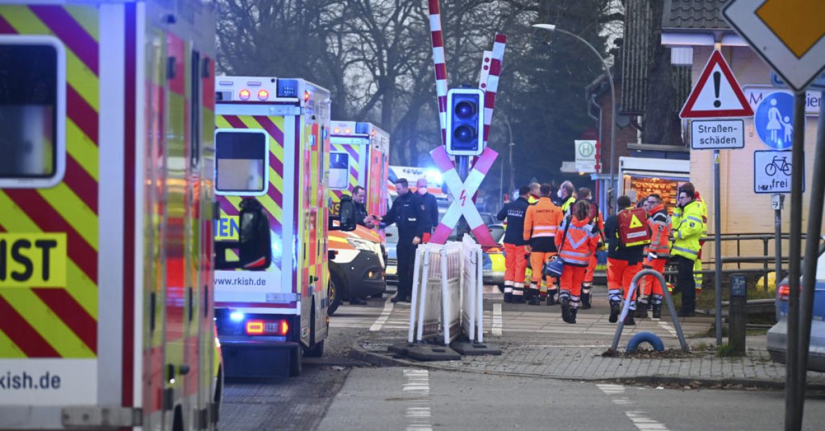 Два человека погибли, когда мужчина ударил ножом пассажиров в поезде в Германии