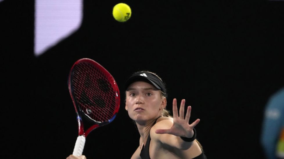 Elena Rybakina Reaches Australian Open Final With Win Over Victoria Azarenka