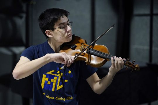 World Champion Says Rubik’s Cube And Violin Go Hand In Hand