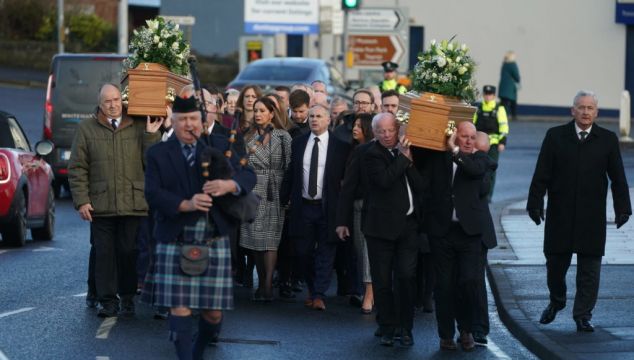 North's Political Leaders Gather For Funeral Of Mla's Parents Killed In House Fire