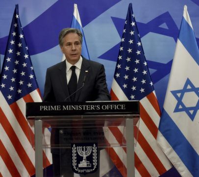 Us Secretary Of State Blinken Urges Israel-Palestinian Calm As Violence Soars
