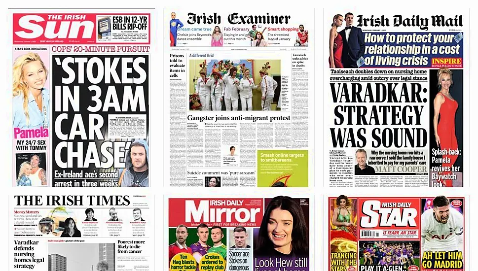 What The Papers Say: Wednesday's Front Pages