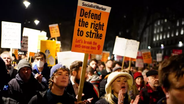 Half A Million Uk Workers On Strike In Biggest Day Of Industrial Action In A Decade