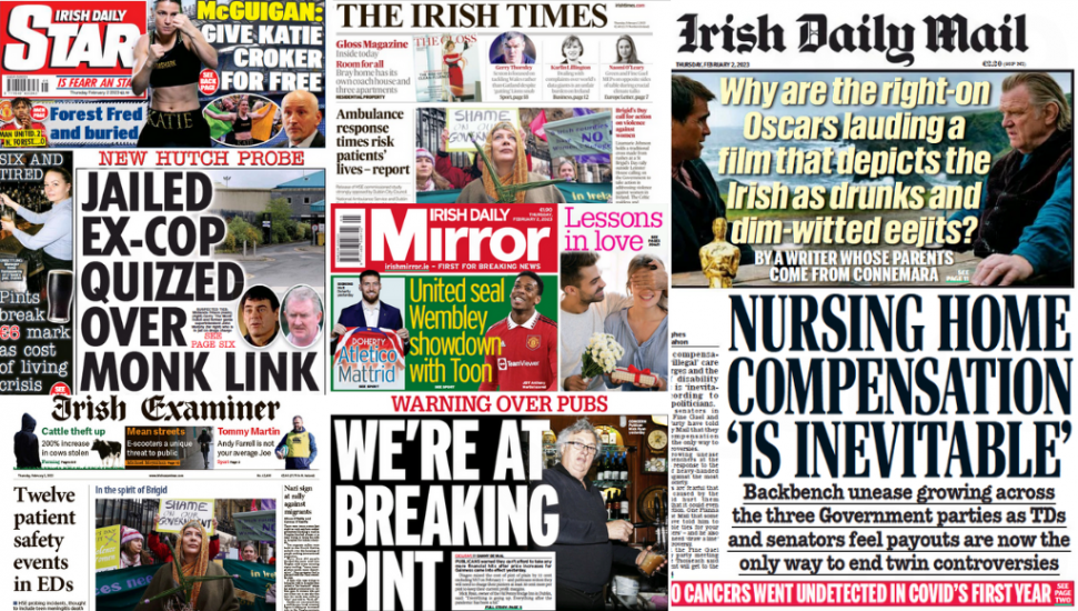 What The Papers Say: Thursday's Front Pages