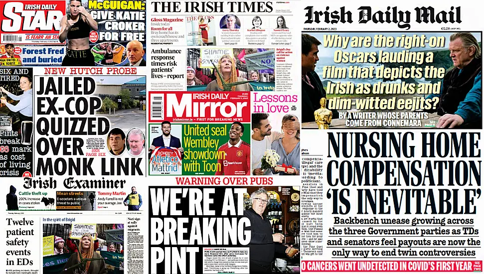 What The Papers Say: Thursday's Front Pages