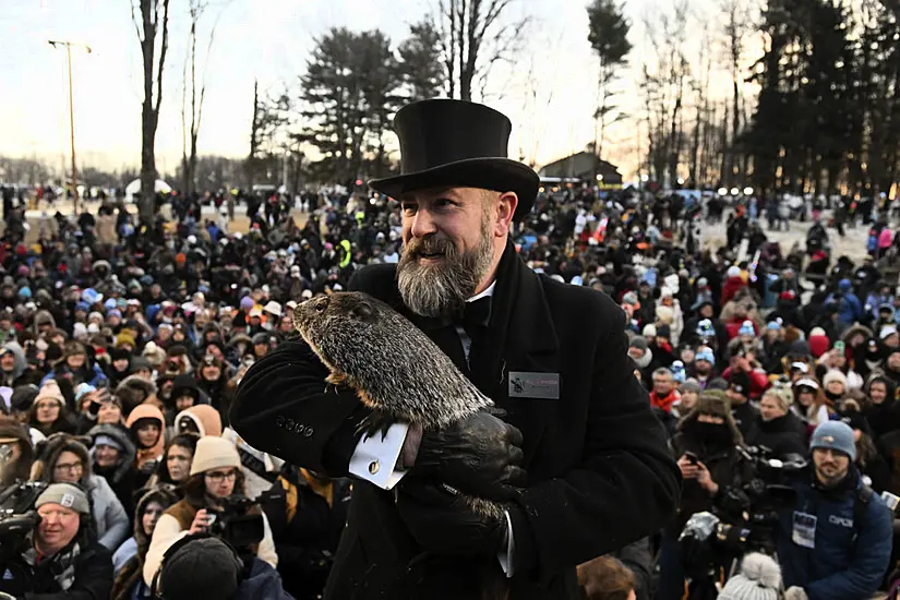 Punxsutawney Phil Predicts Six More Weeks Of Winter For Third Year In A Row