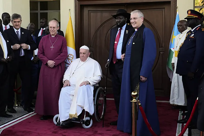 Pope Lands In South Sudan To Urge Peace As Fighting Kills 27