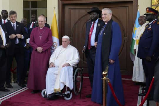Pope Lands In South Sudan To Urge Peace As Fighting Kills 27