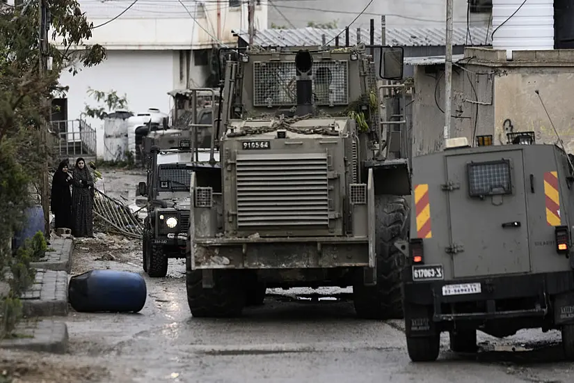 Israeli Army Raids Refugee Camp Near West Bank City Of Jericho