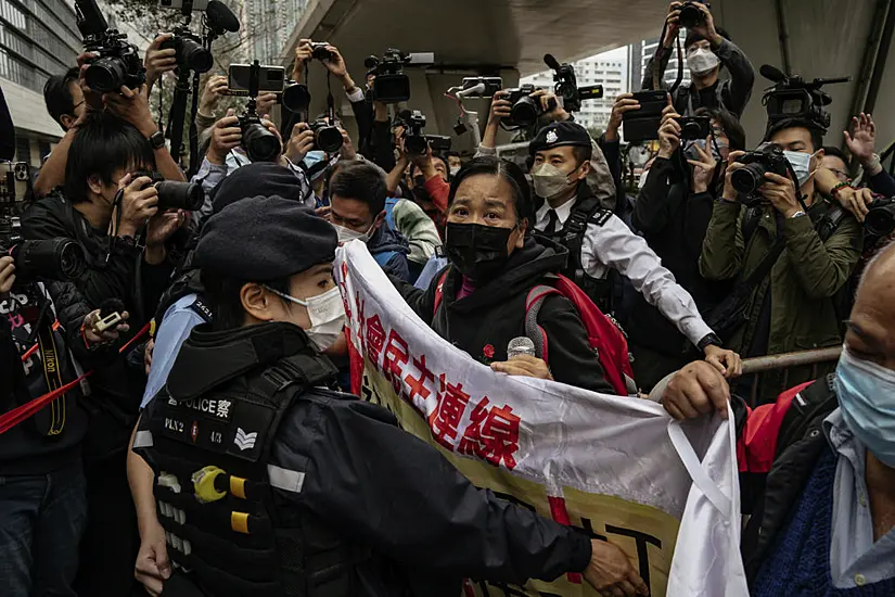 Hong Kong Political Activists Go On Trial On Subversion Charges