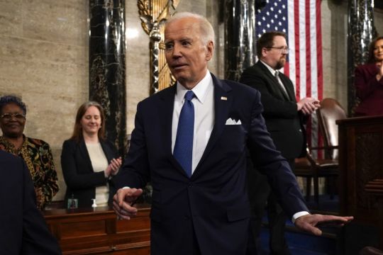 Joe Biden Calls For Unity In State Of The Union Address