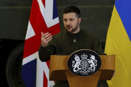 Zelenskiy In Surprise Trips To London And Paris As He Seeks More Advanced Weapons