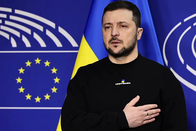 Zelensky Addresses Eu Parliament As He Seeks More Weapons