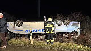 Over 30 Hurt After Polish Bus Overturns On German Road