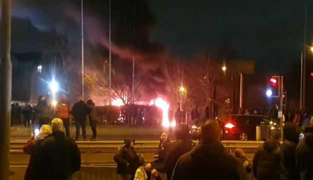 ‘Shocking Scenes Of Violence’ During Merseyside Protest Over Refugees