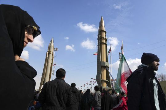 Crowds Chant ‘Death To Us’ As Iran Marks Anniversary Of Islamic Revolution