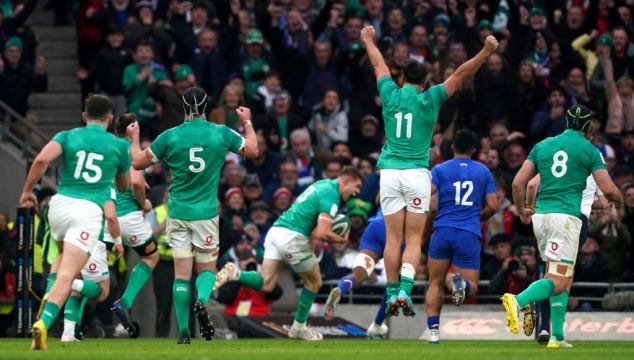 Determined Ireland Continue To Impress After Victory Over France