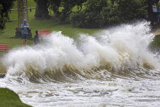 New Zealand Cancels Flights As Deluge From Cyclone Looms