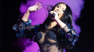 Cardi B Joins The Crowd At Pre-Super Bowl Concert