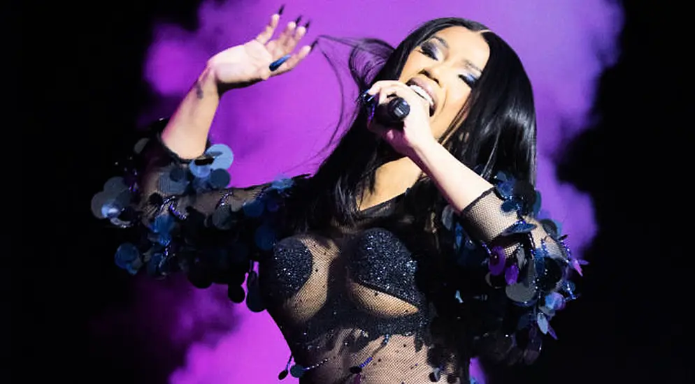 Cardi B Joins The Crowd At Pre-Super Bowl Concert